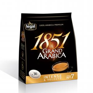 arabica coffee soft pads 1851 Grand Arabica